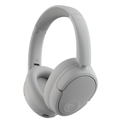 JLab JBuds Lux ANC Wireless Bluetooth Headphones & Audio Bundles, Hybrid Active Noise Cancelling, Premium Over-Ear Headset with Optional True Wireless Earbuds