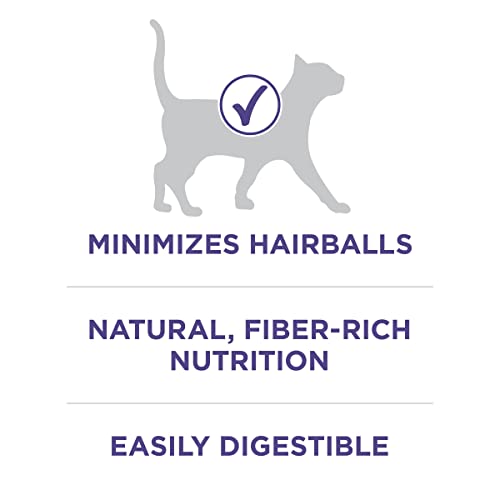 Purina ONE Natural Cat Food for Hairball Control, +PLUS Hairball Formula - 3.5 lb. Bag