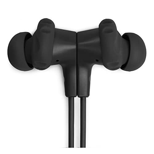JBL Endurance Run 2 Wired - Waterproof Wired Sports in-Ear Headphones, JBL Pure Bass Sound, Hands-Free Calls, Never Hurt. Never Fall Out. (Black)