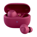 JLab Go Pop ANC True Wireless Earbuds & Charging Case, Fuchsia, Active Noise Cancelling, 10mm Drivers, Dual Connect, Customize Your Sound with App, Be Aware Mode, Compact Fit, MEMS Microphone