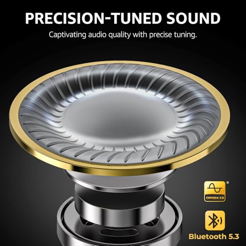 TOZO T10 Wireless Earbuds Bluetooth 5.3 Headphones, App Customize EQ, Ergonomic Design, 55H Playtime, Wireless Charging Case, IPX8 Waterproof Sound in-Ear Headset, New Version