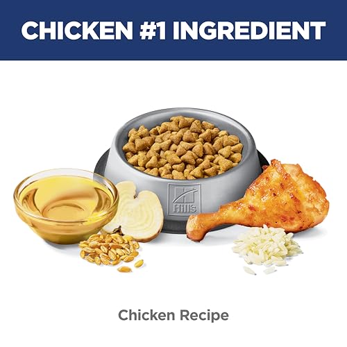 Hill's Science Diet Adult 1-6 Hairball Control Dry Cat Food, Chicken, 7 lb. Bag