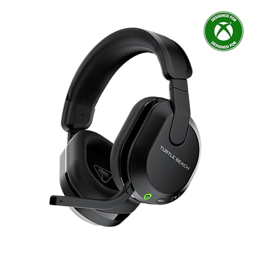 Turtle Beach Stealth 600 Wireless Multiplatform Amplified Gaming Headset for Xbox Series X|S, Xbox One, PC, PS5, PS4, & Mobile – Bluetooth, 80-Hr Battery, Noise-Cancelling Mic – Black