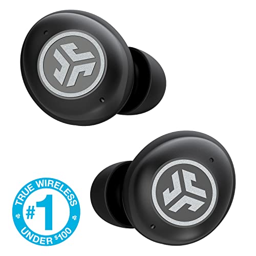 JLab JBuds Air Pro True Wireless Earbuds, Black, Bluetooth Multipoint, Auto Play & Pause, Dual Connect, IP55 Sweat & Dust Resistance, Be Aware Audio for Safety, Custom 3 EQ Sound Settings