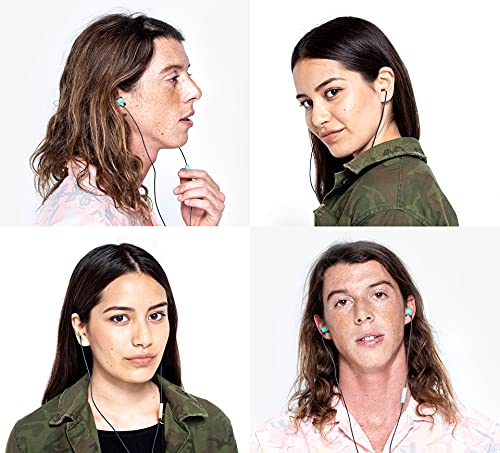 Skullcandy Jib Wired Earbuds with 3.5mm AUX Plug, Noise Isolating Fit, In-Line Microphone Call and Track Control, Convenient for Travel - Black