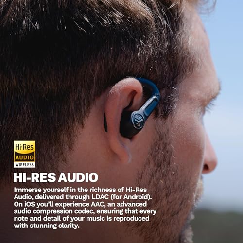 JLab Epic Air Sport ANC 3 True Wireless Bluetooth Earbuds for Active Workout, Hybrid Dual Drivers for Premium Sound, Hi-Res Audio, Spatial Audio, AAC, Sweatproof, 12+ Hours Playtime, Google Fast Pair